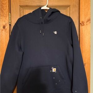 Carhartt Navy Blue Sweatshirt with Logo